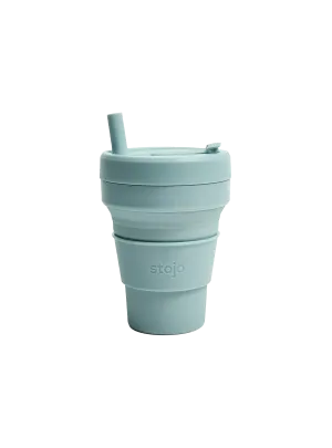 Stojo Collapsible Cup Biggie 16oz/470ml (Aquamarine)