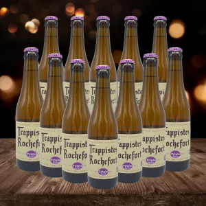 Trappistes Rochefort Tripel Belgian Trappist Beer 330ml Bottles - 8.1% ABV (12 Pack)