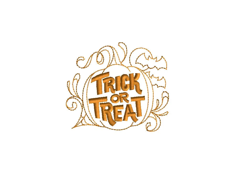 Trick or Treat Halloween Cloth Napkins - Set of 4 napkins