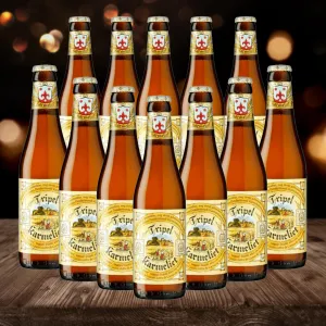 Tripel Karmeliet Belgian Abbey Beer 330ml Bottles - 8.4% ABV (12 Pack)