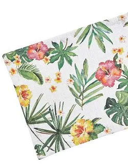 Tropical Blooms Placemat/Napkin Set