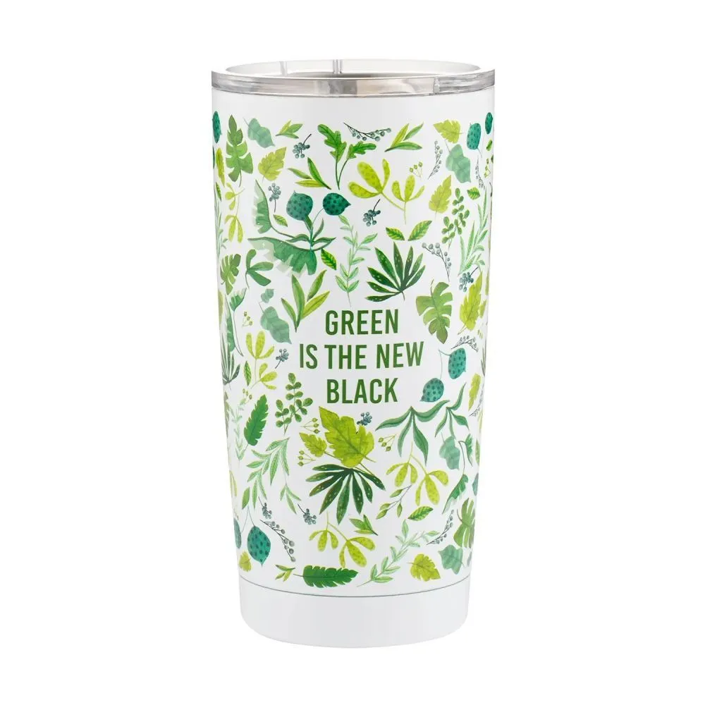 Typhoon 600ml Green is the New Black Coffee Tumbler