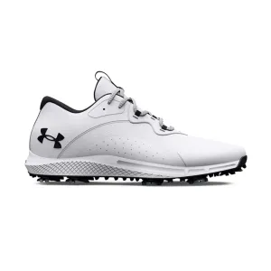 UNDER ARMOUR Charged Draw Men's Spiked Shoes (White/White/Black)