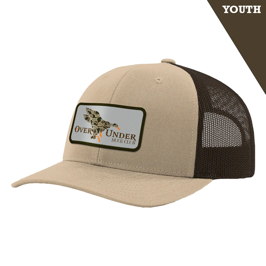 Youth Mesh Back Duck Club Khaki